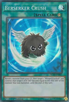 Image of Berserker Crush (AC19-EN007) - Advent Calendar 2019 1st Edition
