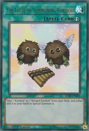 Image of The Flute of Summoning Kuriboh (AC19-EN020) - Advent Calendar 2019 1st Edition