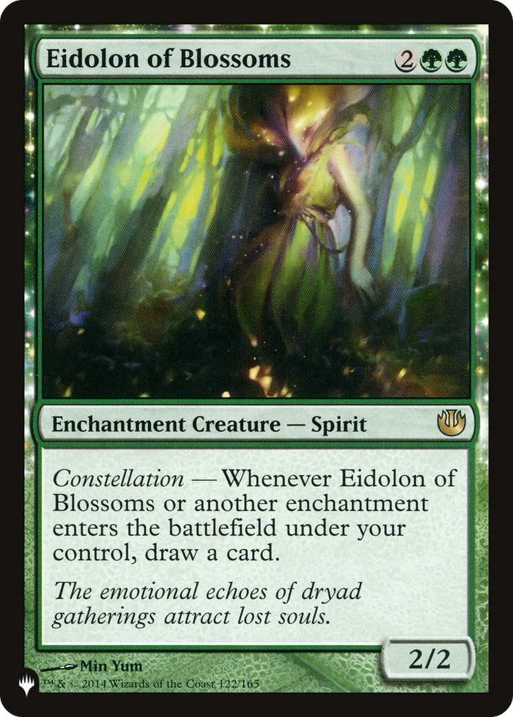Image of Eidolon of Blossoms (LIST-122/165) - The List: (enchantment)