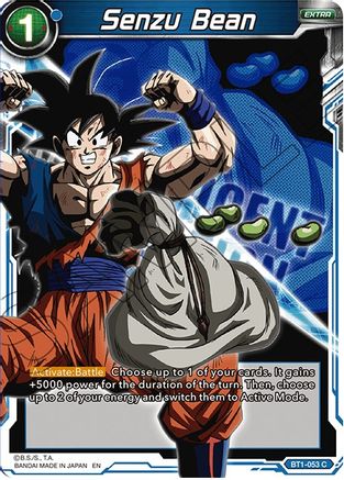 Image of Senzu Bean (BT1-053) - Expansion Deck Box Set 07 Magnificent Collection  Fusion Hero