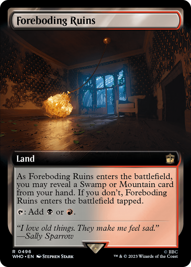 Image of Foreboding Ruins (Extended Art) (WHO-496) - Doctor Who: (Extended Art)
