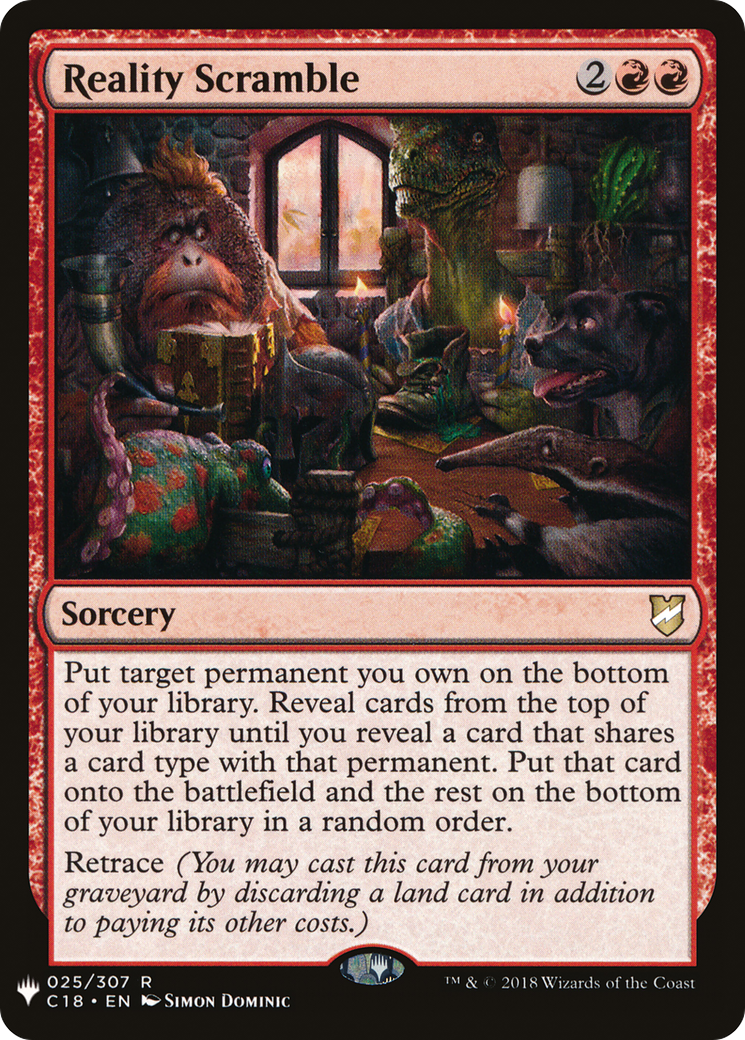 Image of Reality Scramble (LIST-025) - The List