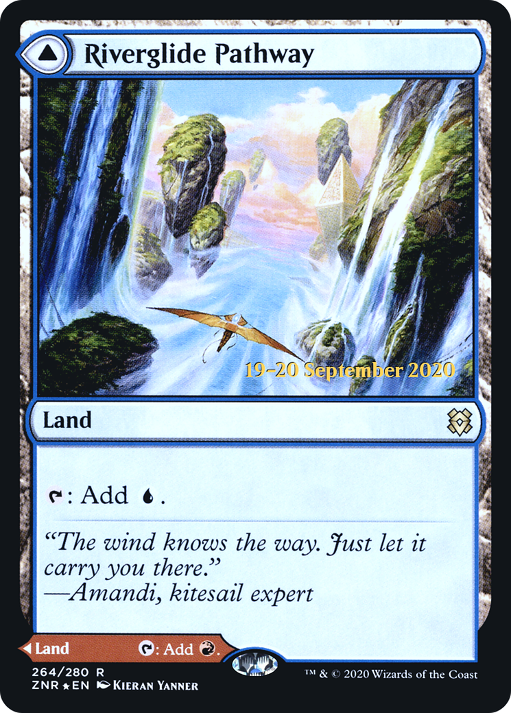 Image of Riverglide Pathway (PRE-264) - Zendikar Rising Promos Foil