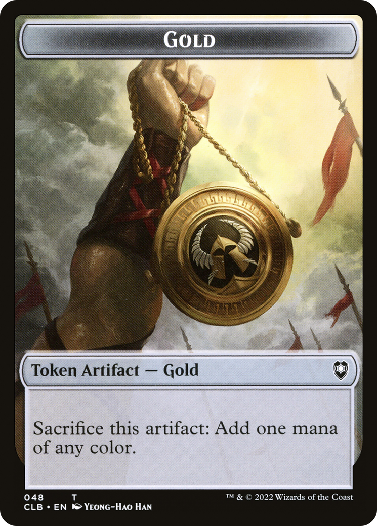 Image of Gold (TCLB-048) - Battle for Baldur's Gate Tokens
