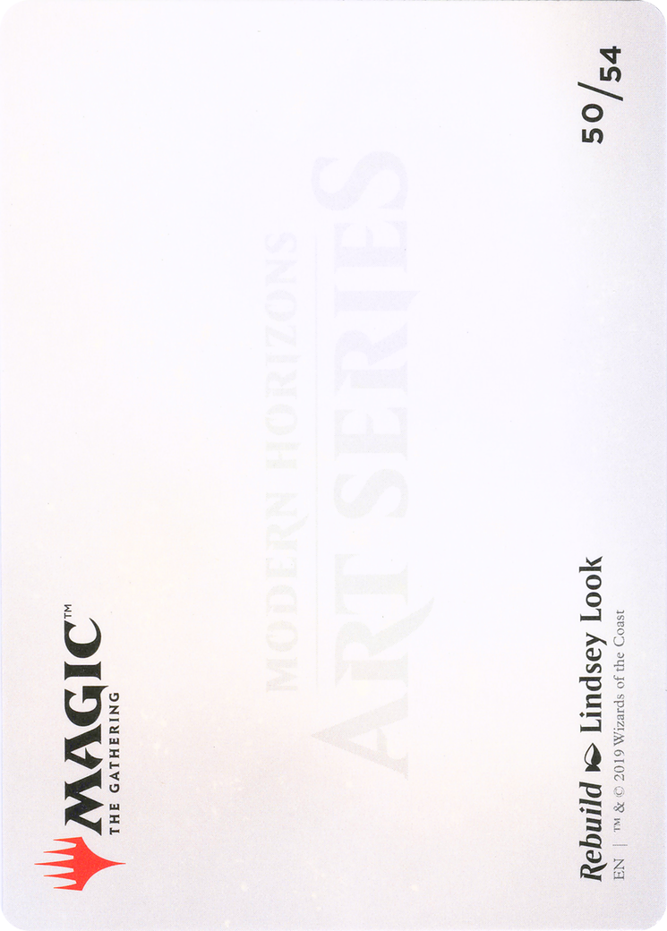 Image of Rebuild // Rebuild (AMH1-050) - Modern Horizons Art Series (Borderless)
