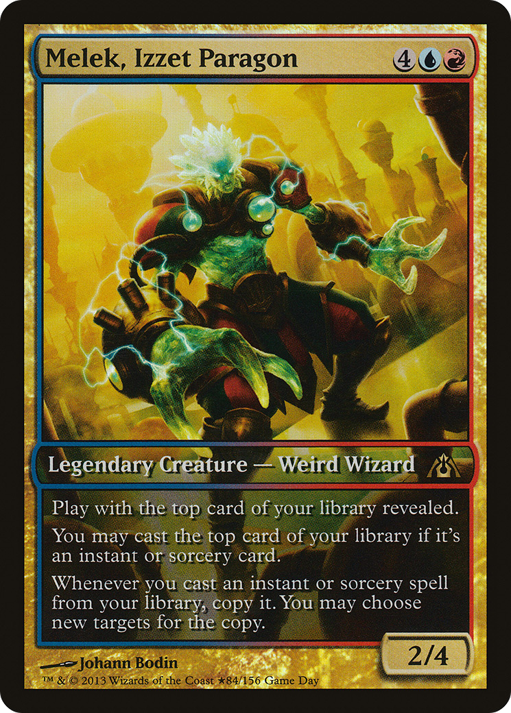 Image of Melek, Izzet Paragon (GAME-084) - Dragon's Maze Promos Foil