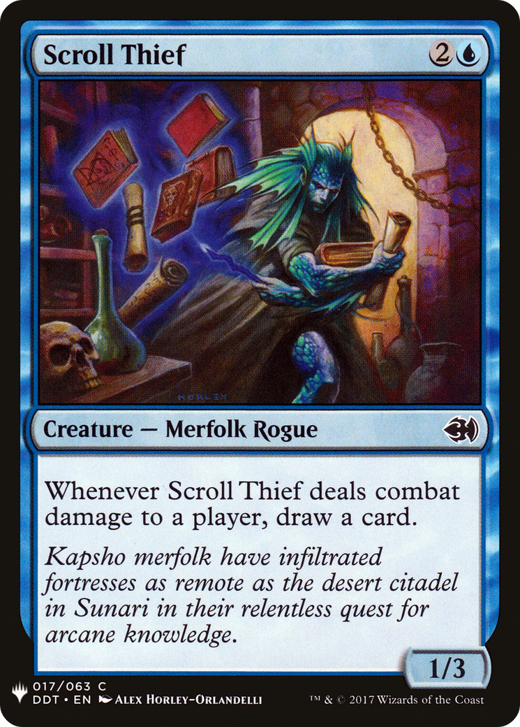 Image of Scroll Thief (LIST-DDT-17) - The List