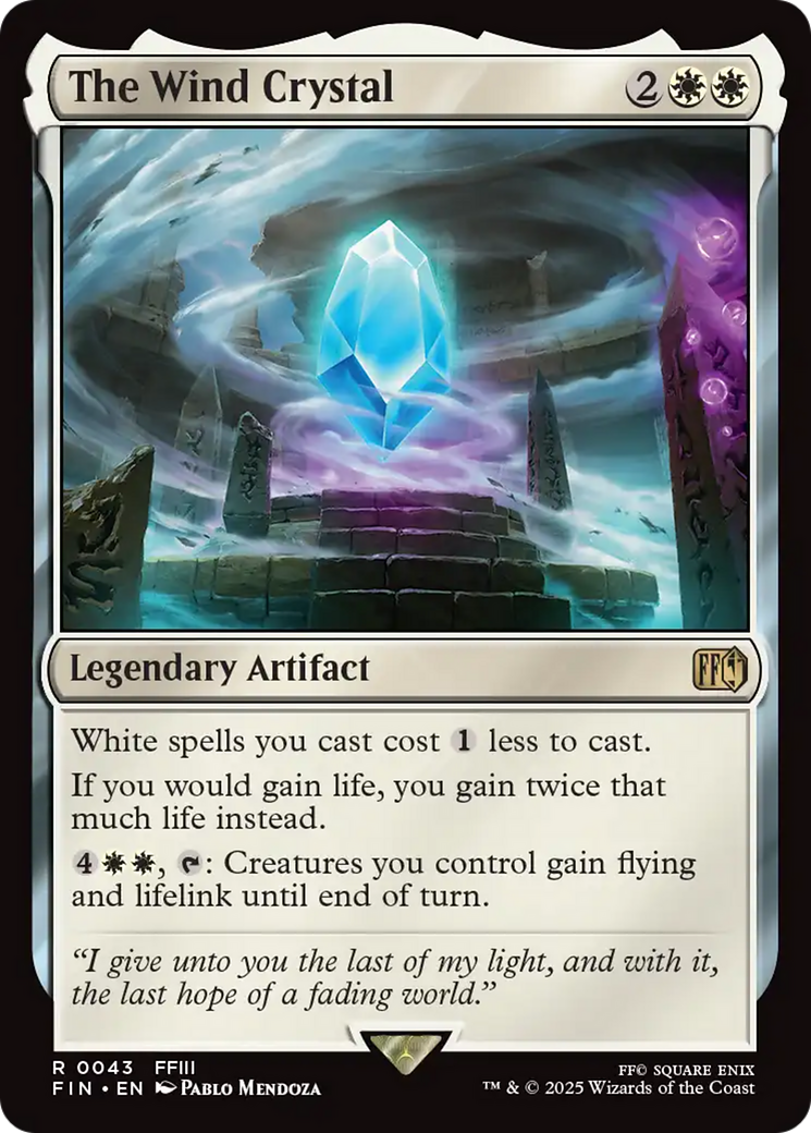 Image of The Wind Crystal (FIN-043) - FINAL FANTASY