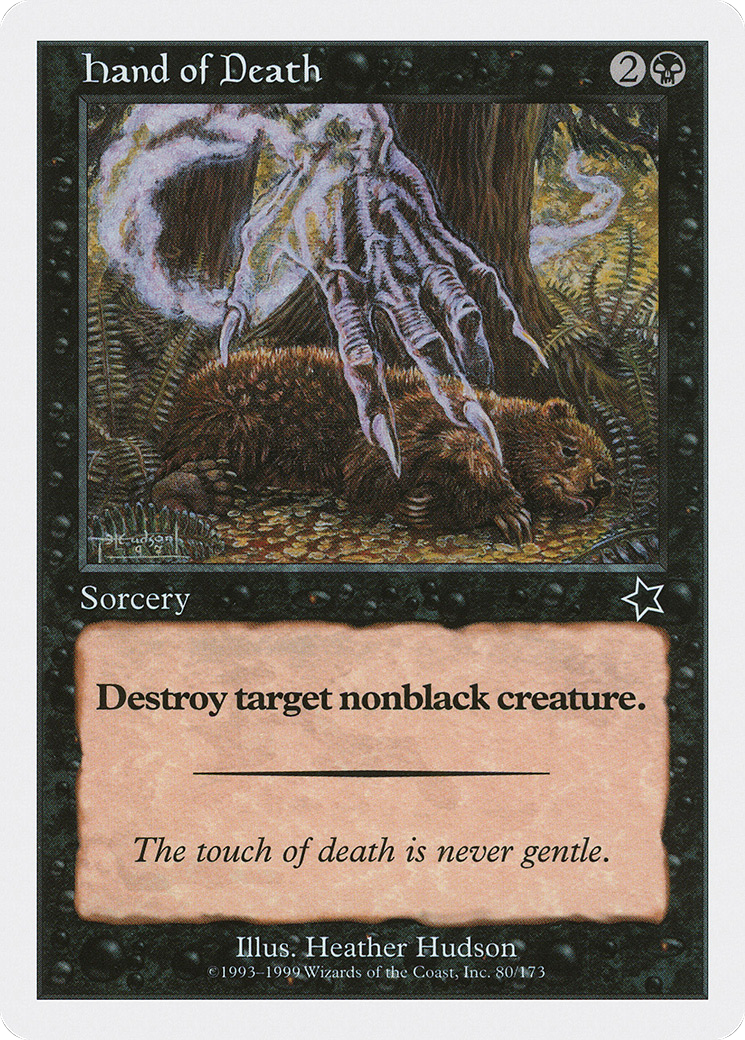 Image of Hand of Death (S99-080) - Starter 1999