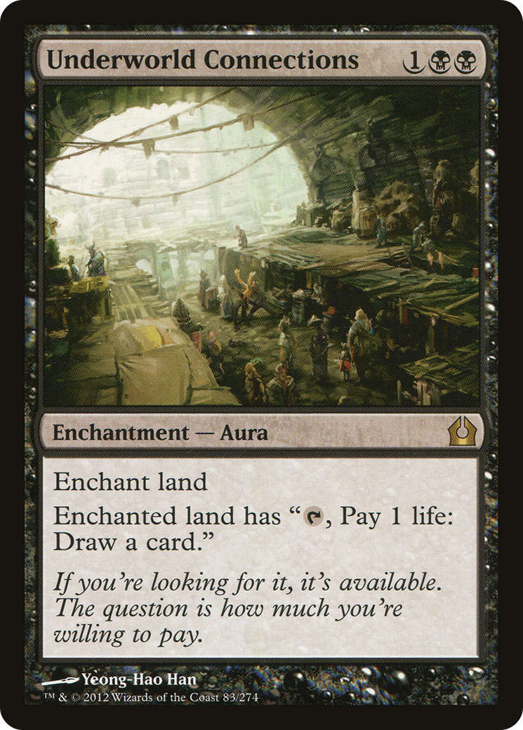 Image of Underworld Connections (RTR-083) - Return to Ravnica Foil