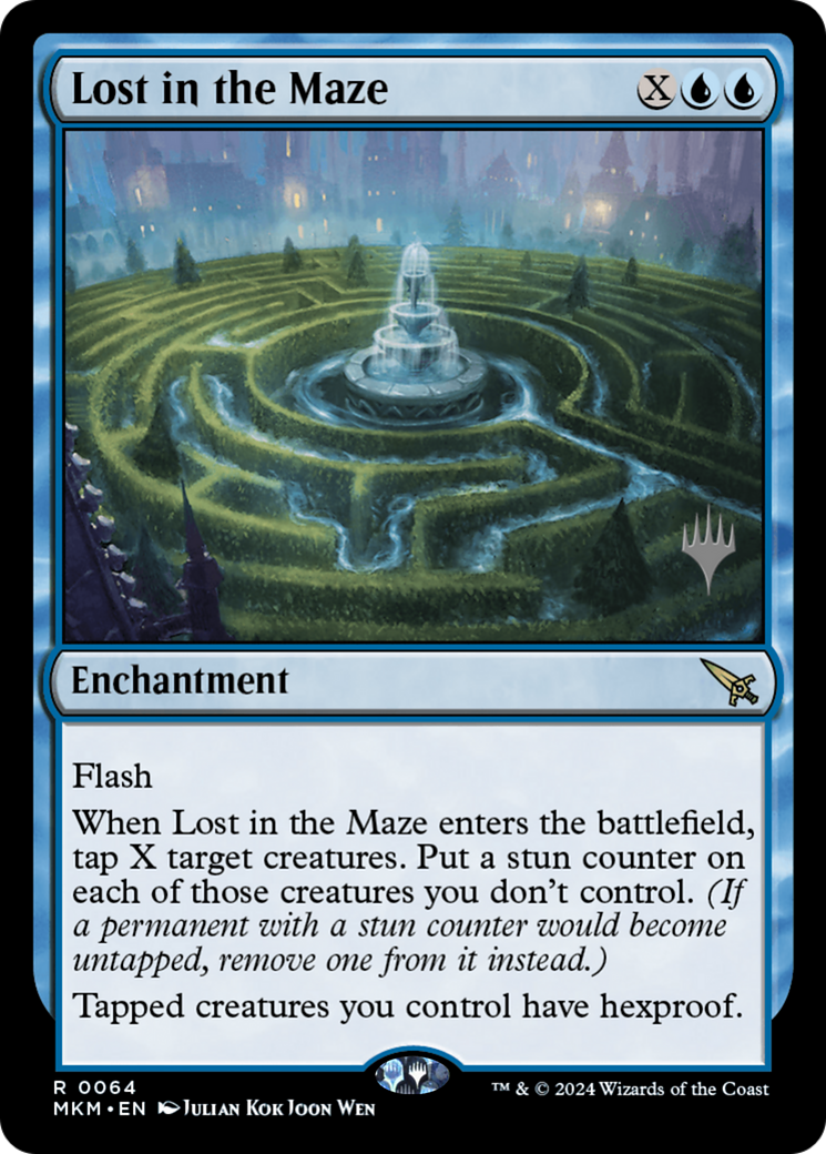 Image of Lost in the Maze (PPMKM-064) - Murders at Karlov Manor Promos Foil