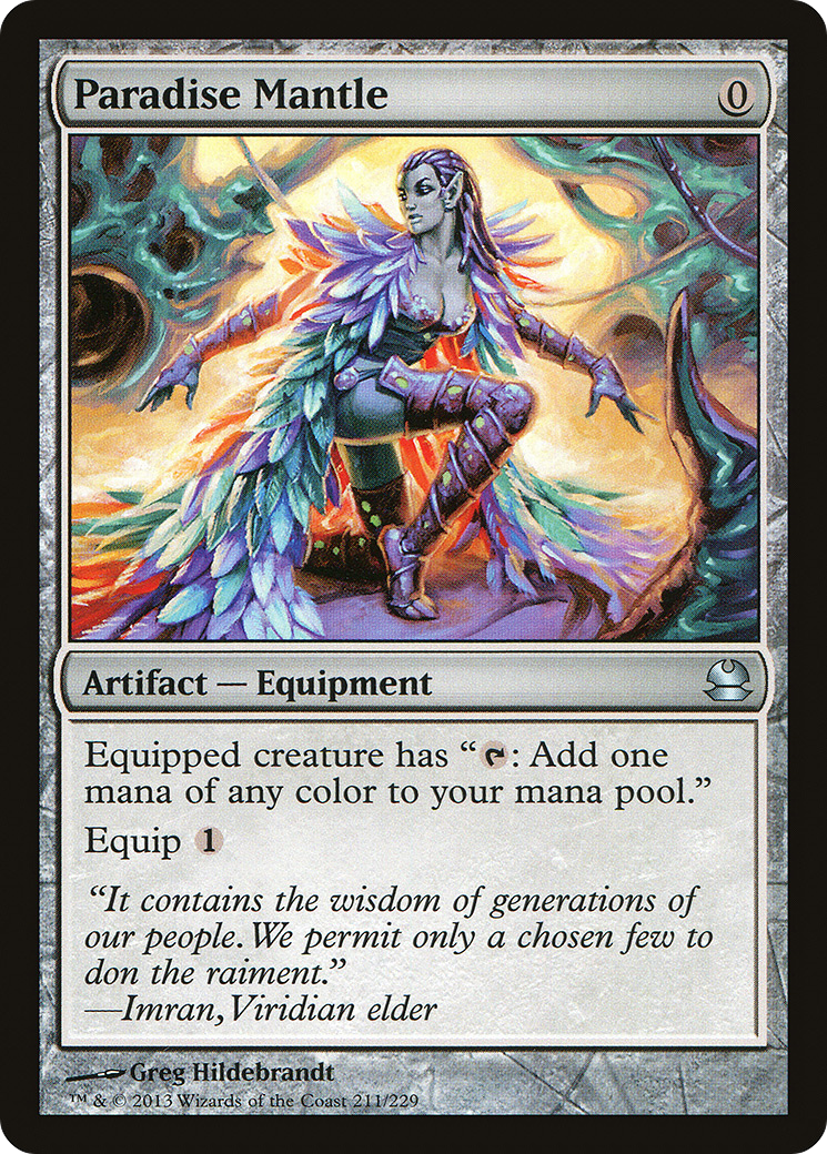 Image of Paradise Mantle (MMA-211) - Modern Masters Foil