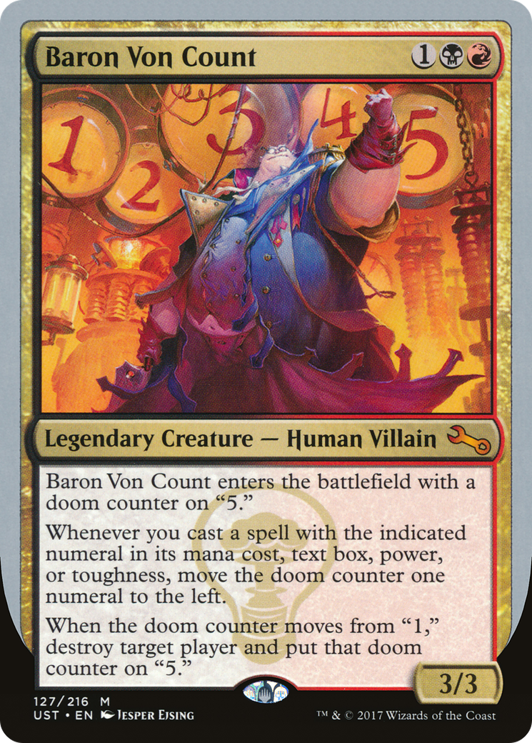 Image of Baron Von Count (UST-127) - Unstable Foil