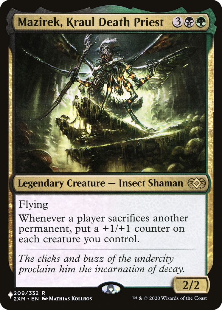 Image of Mazirek, Kraul Death Priest (LIST-2XM-209) - The List