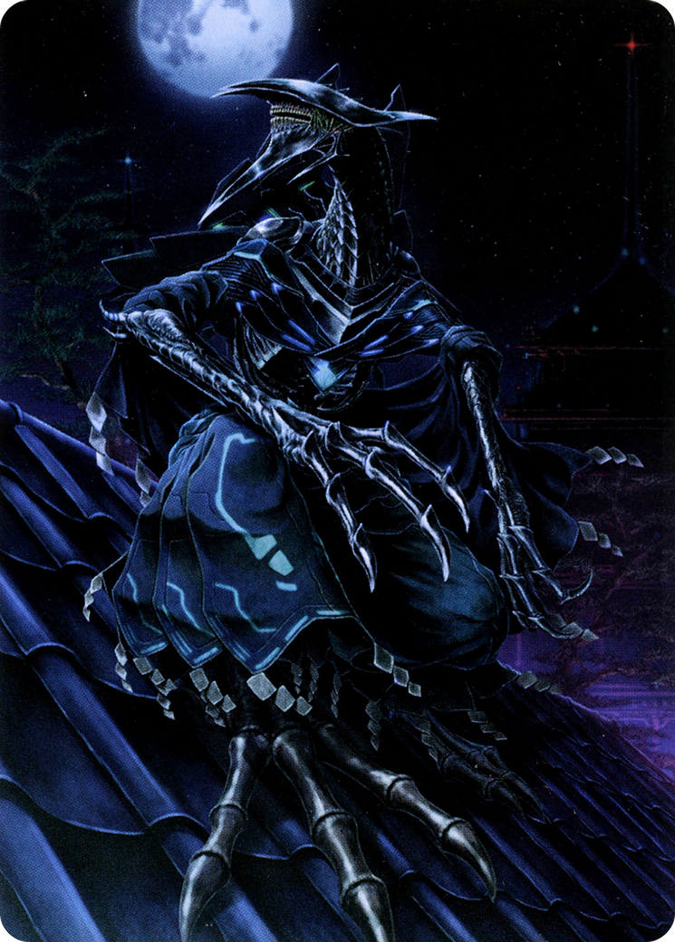 Image of Jin-Gitaxias, Progress Tyrant // Jin-Gitaxias, Progress Tyrant (ANEO-052) - Neon Dynasty Art Series (Borderless)