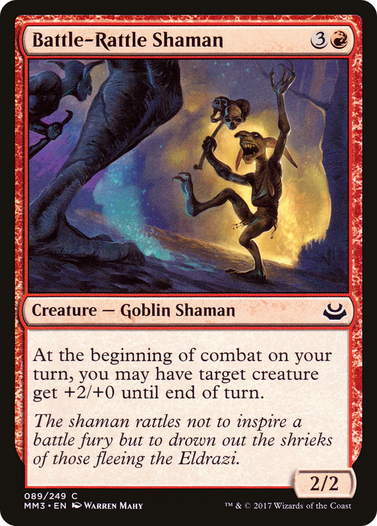 Image of Battle-Rattle Shaman (MM3-089) - Modern Masters 2017