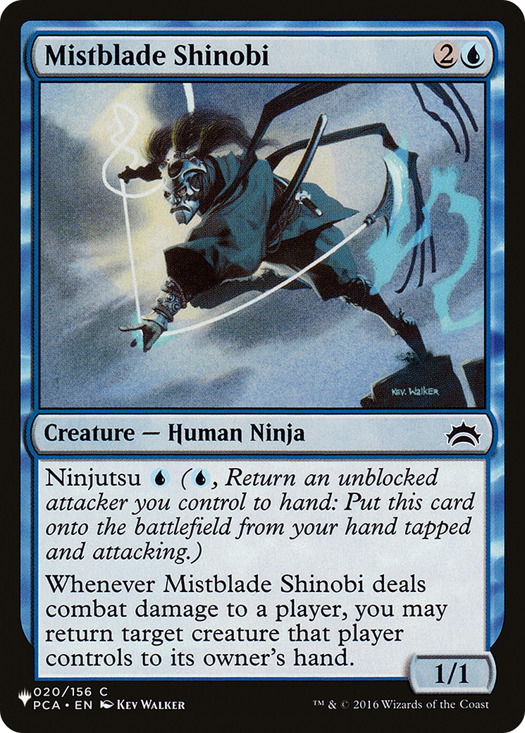 Image of Mistblade Shinobi (LIST-PCA-20) - The List