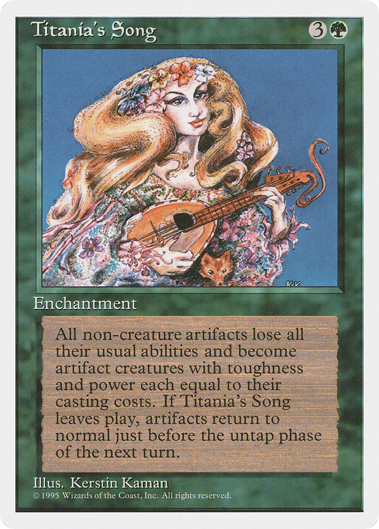 Image of Titania's Song (4ED-) - Fourth Edition