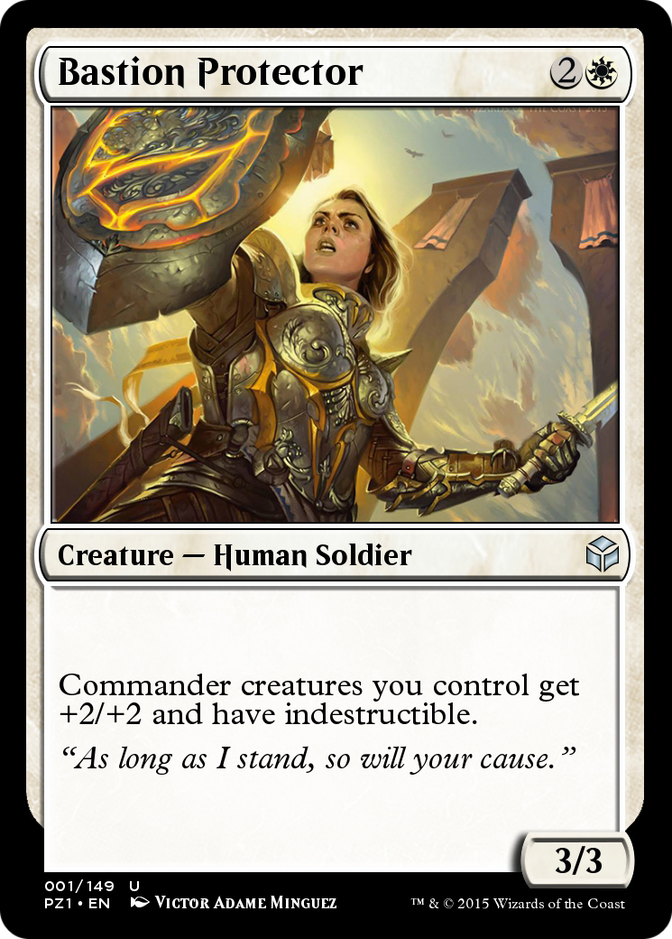 Image of Bastion Protector (PZ1-001) - Legendary Cube Prize Pack