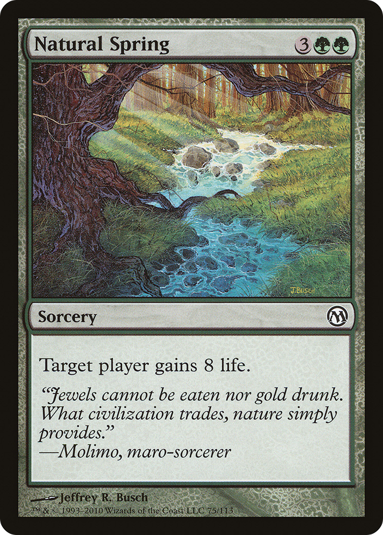 Image of Natural Spring (DPA-075) - Duels of the Planeswalkers