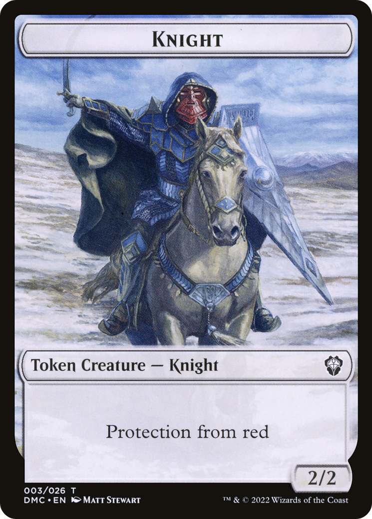 Image of Knight (TDMU-003) - Dominaria United Tokens