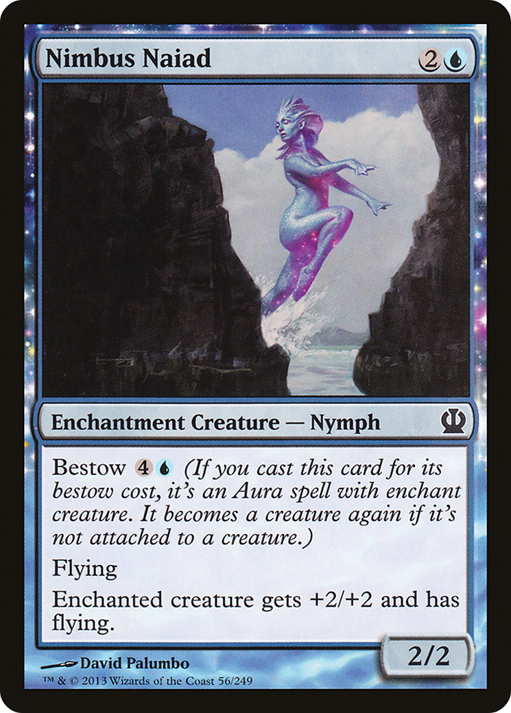 Image of Nimbus Naiad (THS-056) - Theros: (enchantment)