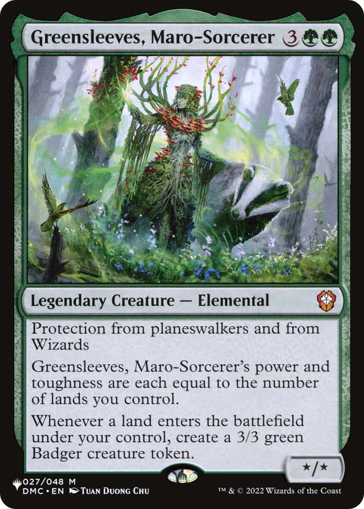 Image of Greensleeves, Maro-Sorcerer (LIST-DMC-27) - The List
