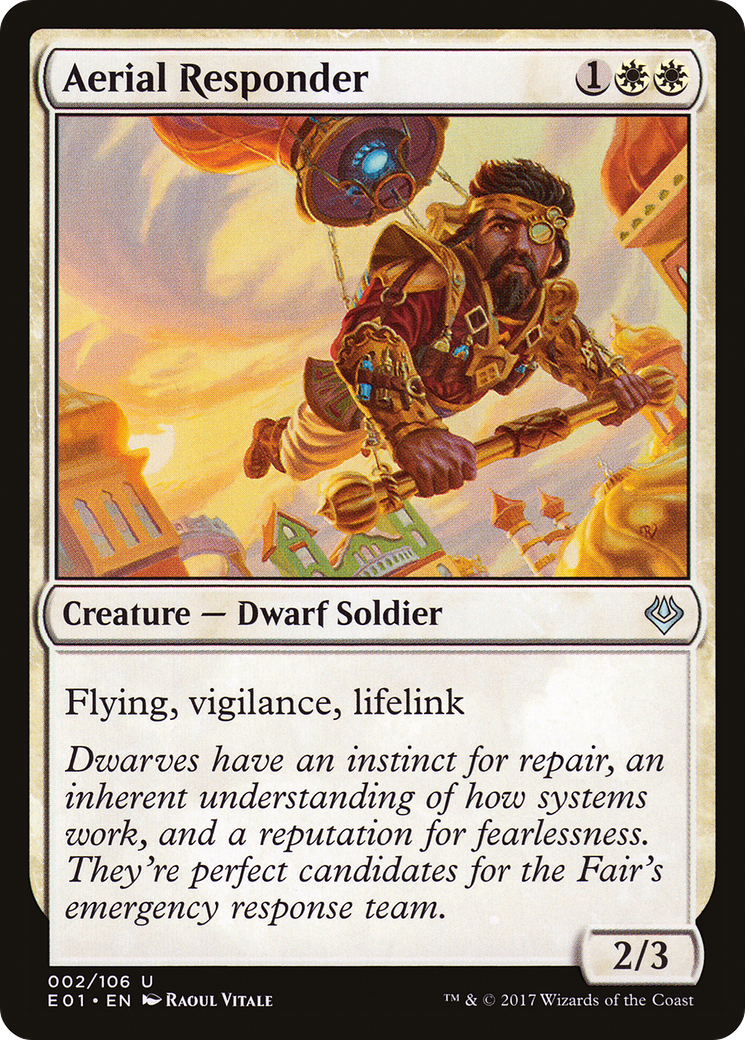 Image of Aerial Responder (AC2-002) - Archenemy: Nicol Bolas