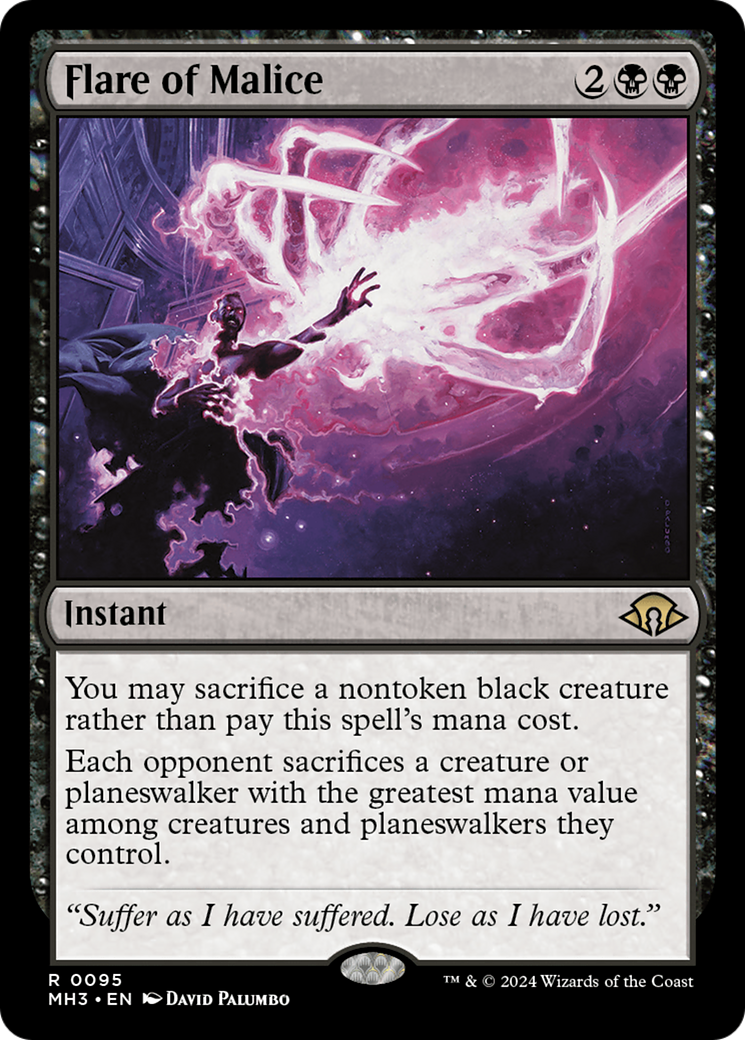 Image of Flare of Malice (MH3-095) - Modern Horizons 3