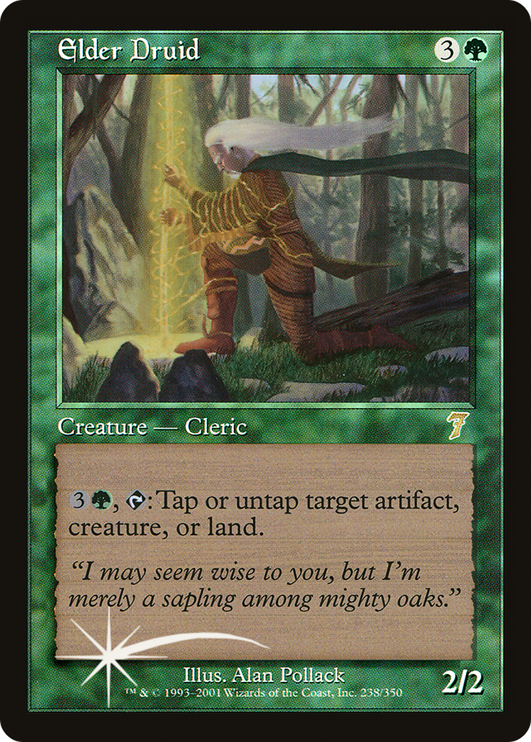 Image of Elder Druid (7ED-238) - 7th Edition Foil