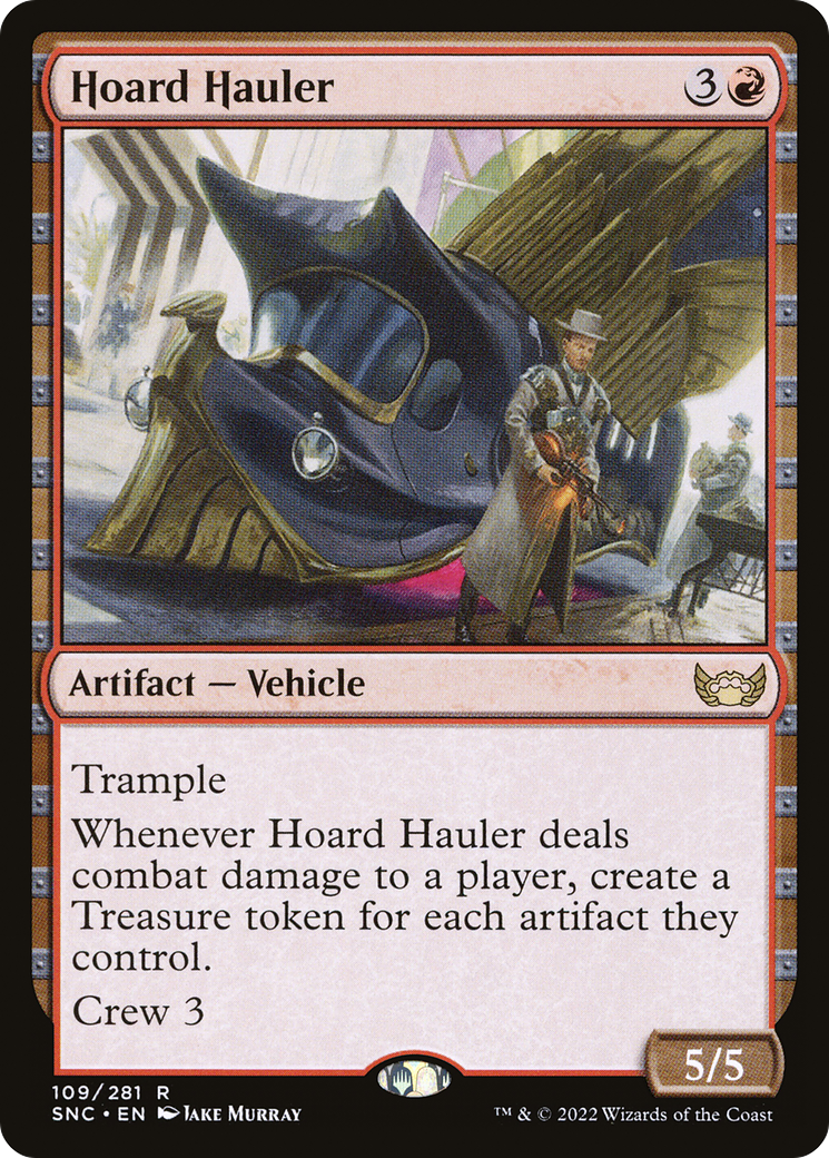 Image of Hoard Hauler (SNC-109) - Streets of New Capenna Foil