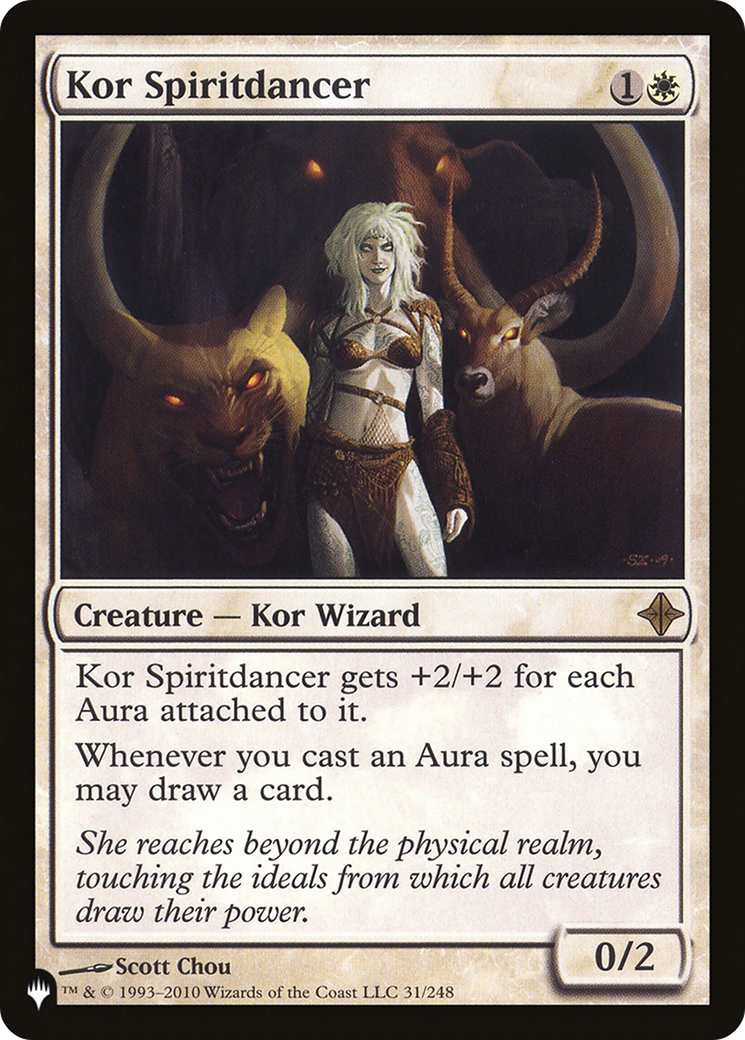 Image of Kor Spiritdancer (LIST-ROE-31) - The List