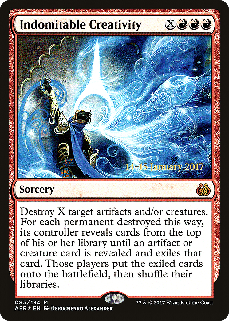 Image of Indomitable Creativity (PRE-085) - Aether Revolt Promos Foil