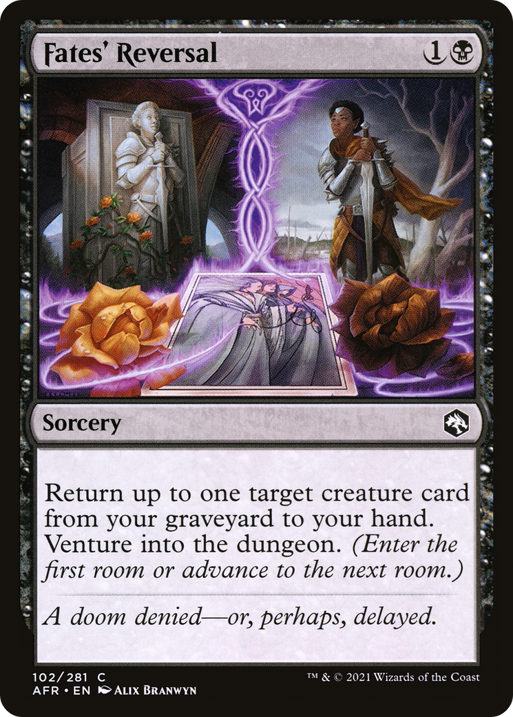 Image of Fates' Reversal (AFR-102) - Adventures in the Forgotten Realms Foil