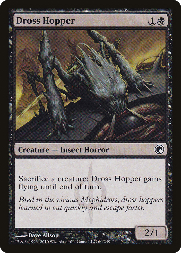 Image of Dross Hopper (SOM-060) - Scars of Mirrodin