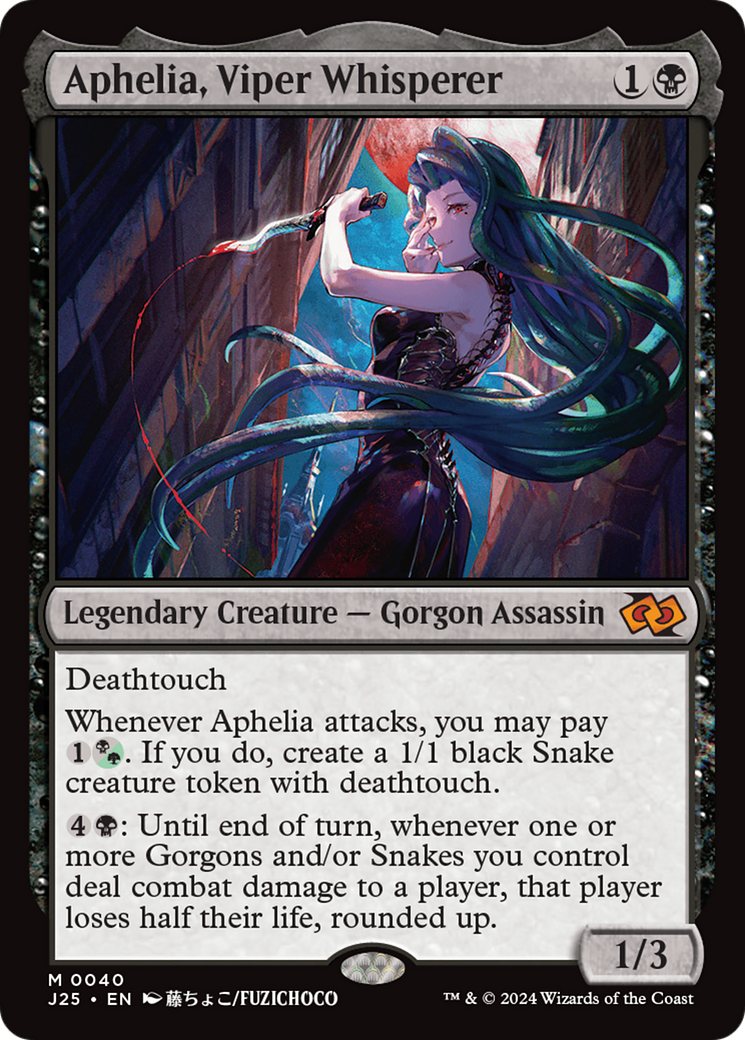Image of Aphelia, Viper Whisperer (Anime) (J25-040) - Foundations Jumpstart