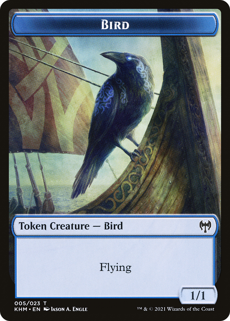 Image of Bird (TKHM-005) - Kaldheim Tokens