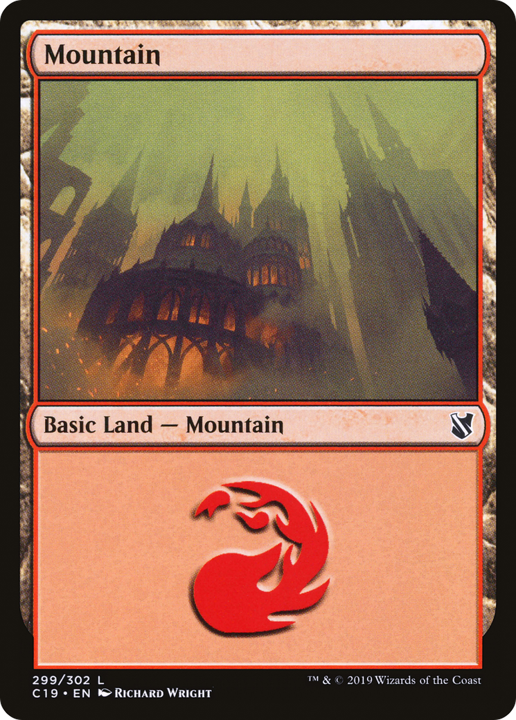 Image of Mountain (299) (C19-299) - Commander 2019