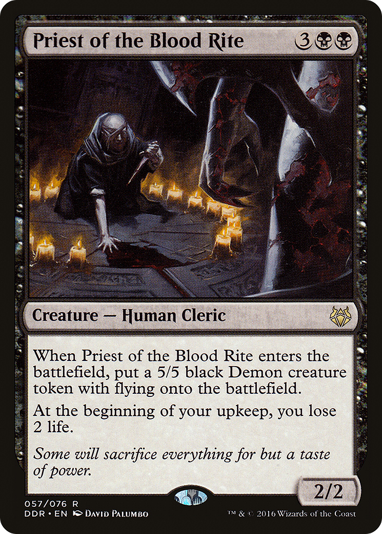 Image of Priest of the Blood Rite (DDR-057) - Duel Decks: Nissa vs. Ob Nixilis