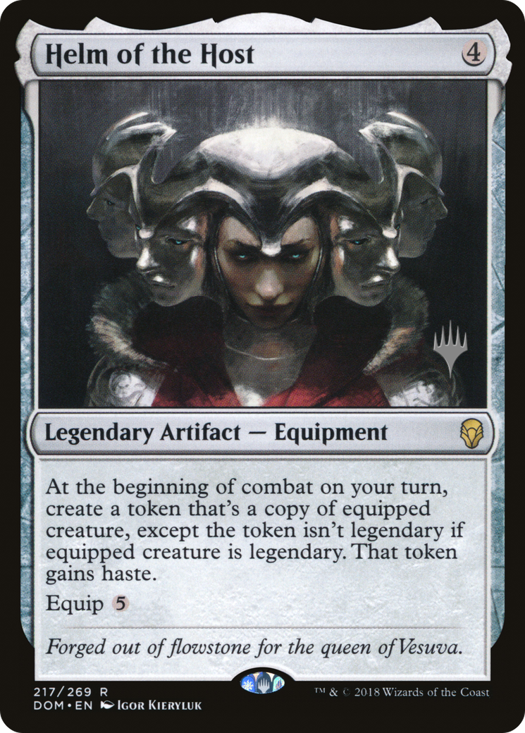 Image of Helm of the Host (PPM20-217) - Dominaria Promos Foil