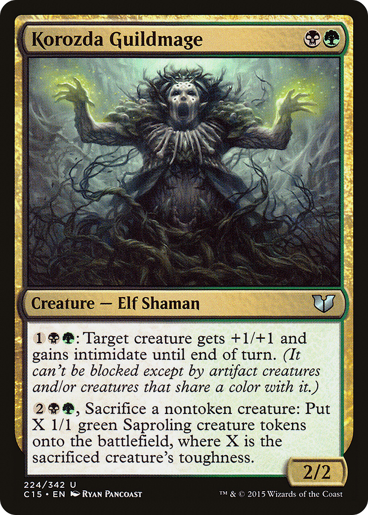 Image of Korozda Guildmage (C15-224) - Commander 2015