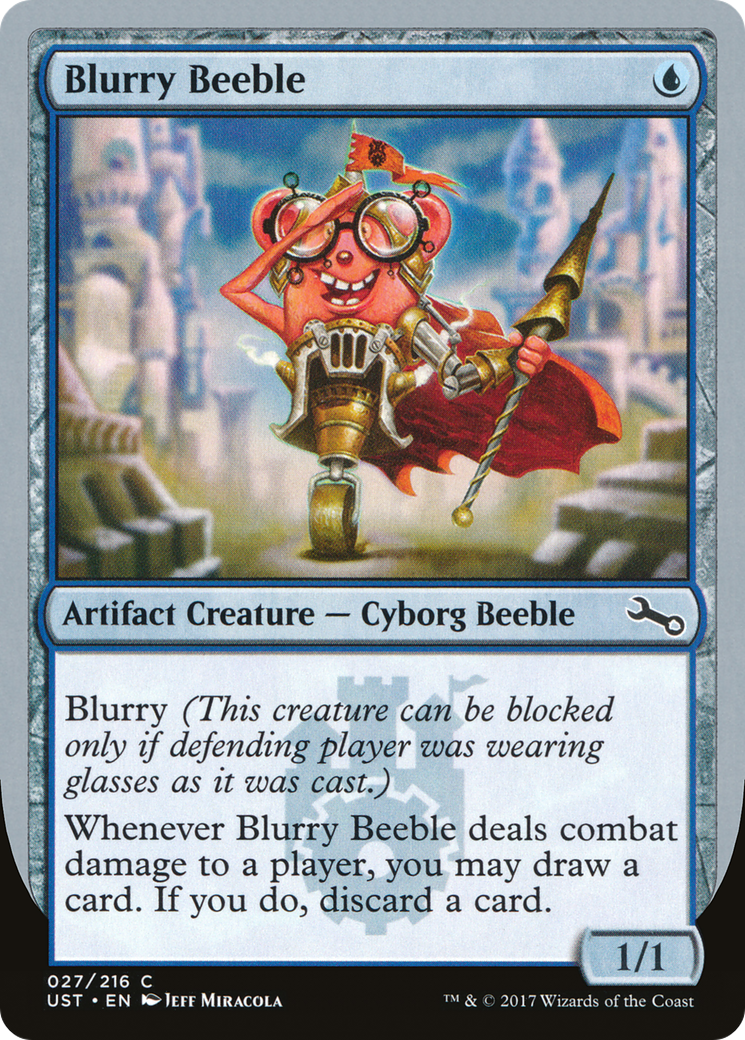 Image of Blurry Beeble (UST-027) - Unstable