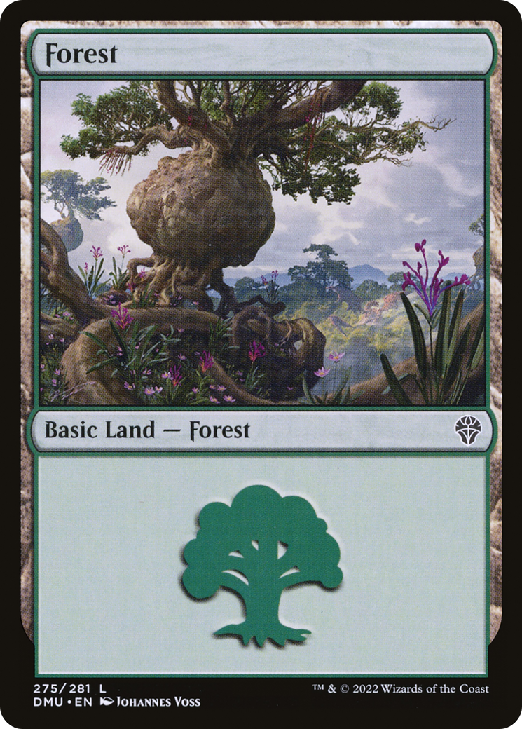 Image of Forest (275) (DMU-275) - Dominaria United Foil