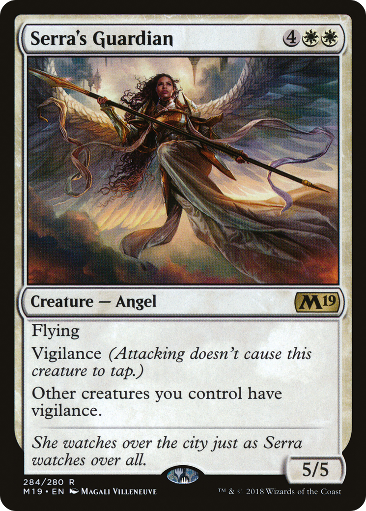 Image of Serra's Guardian (M19-284) - Core Set 2019