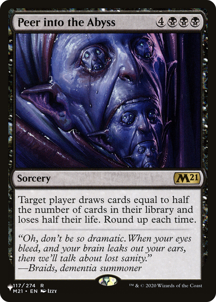 Image of Peer into the Abyss (LIST-117/274) - The List