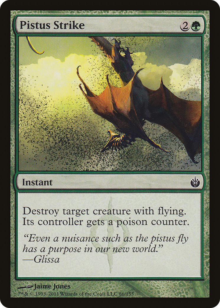Image of Pistus Strike (MBS-086) - Mirrodin Besieged Foil