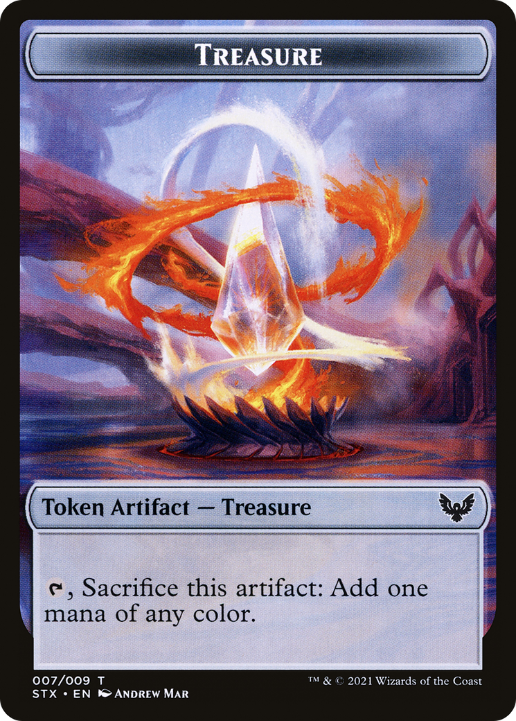 Image of Treasure Token (STX-007) - Strixhaven: School of Mages Tokens