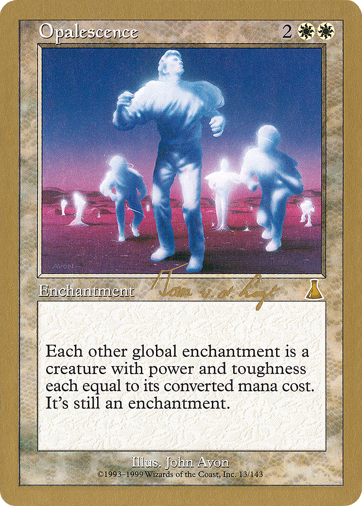 Image of Opalescence - 2000 Tom van de Logt (UDS) (WCD-) - World Championship Decks 2000