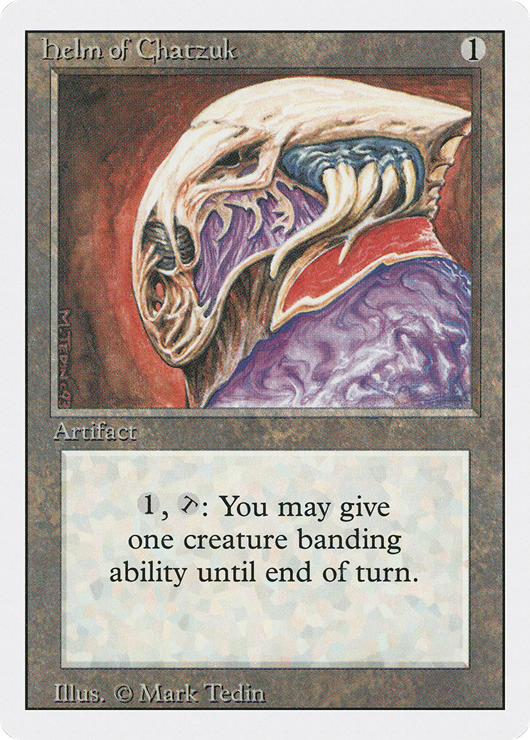 Image of Helm of Chatzuk (3ED-) - Revised Edition