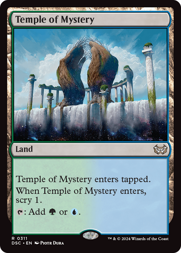 Image of Temple of Mystery (DSC-311) - Duskmourn: House of Horror Commander